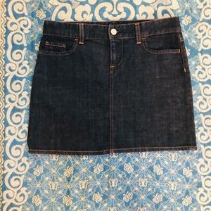 J Crew Jean Skirt